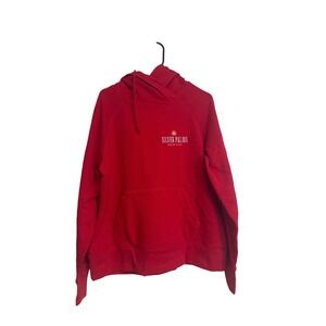 Trimark Red Women's Super Palms Resort and Spa Large Hoodie